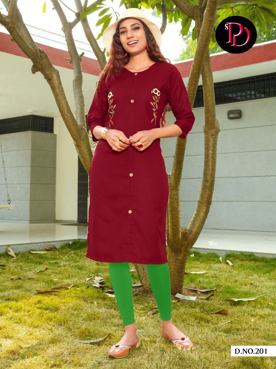 Poorvi Gunjan 2 Latest Feavy Designer Casual Wear Stylish Embroidery Kurtis Collection
