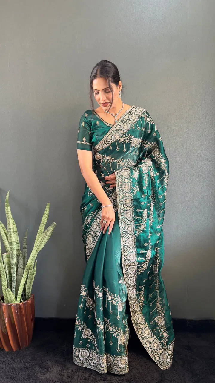 7 Anushka Embroidered Jimmy Choo Saree Wholesale Clothing Distributors In India