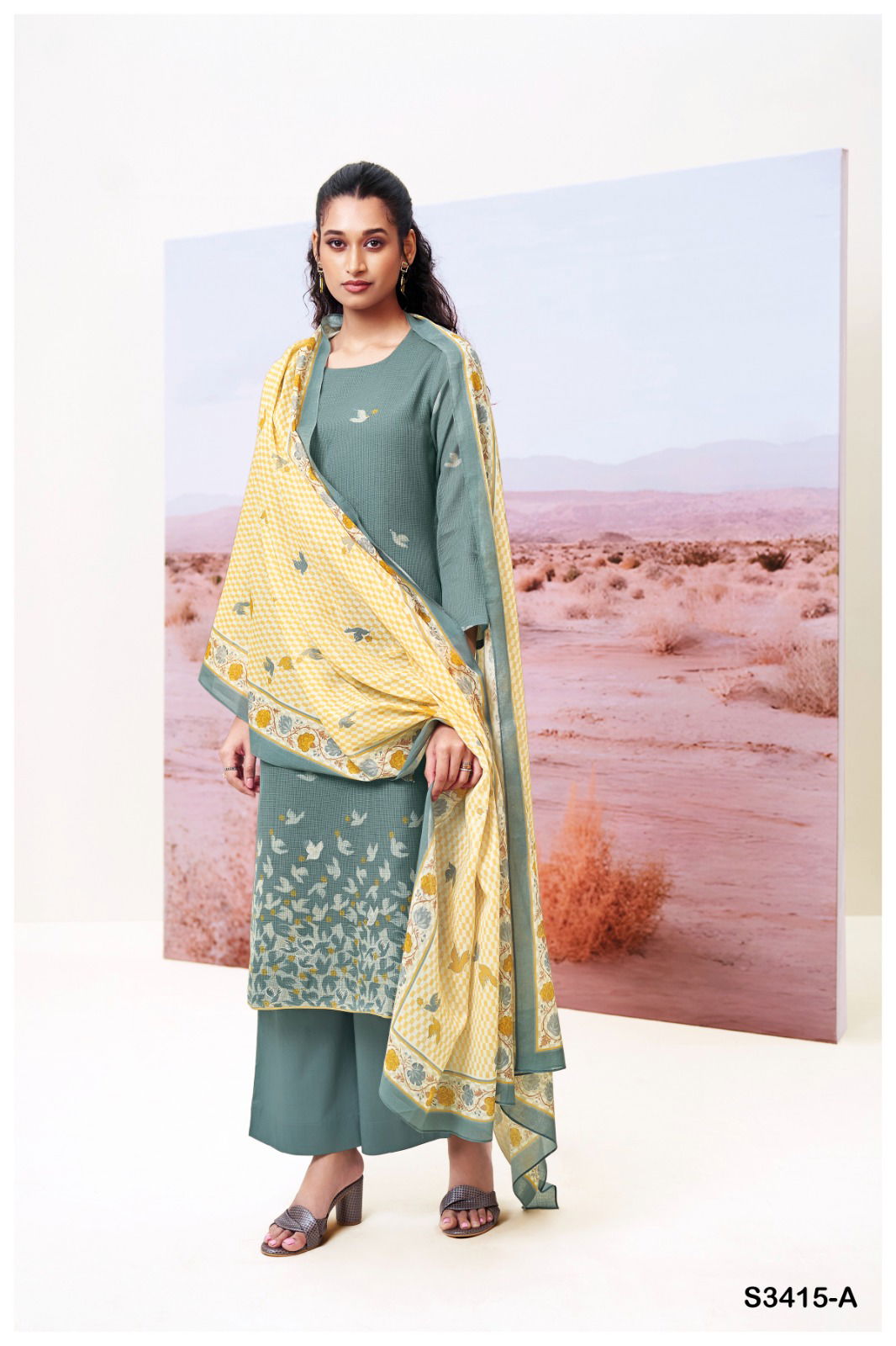 Abeeha 3415 By Ganga Cotton Printed Surat Designer Salwar Suit Wholesale Market
