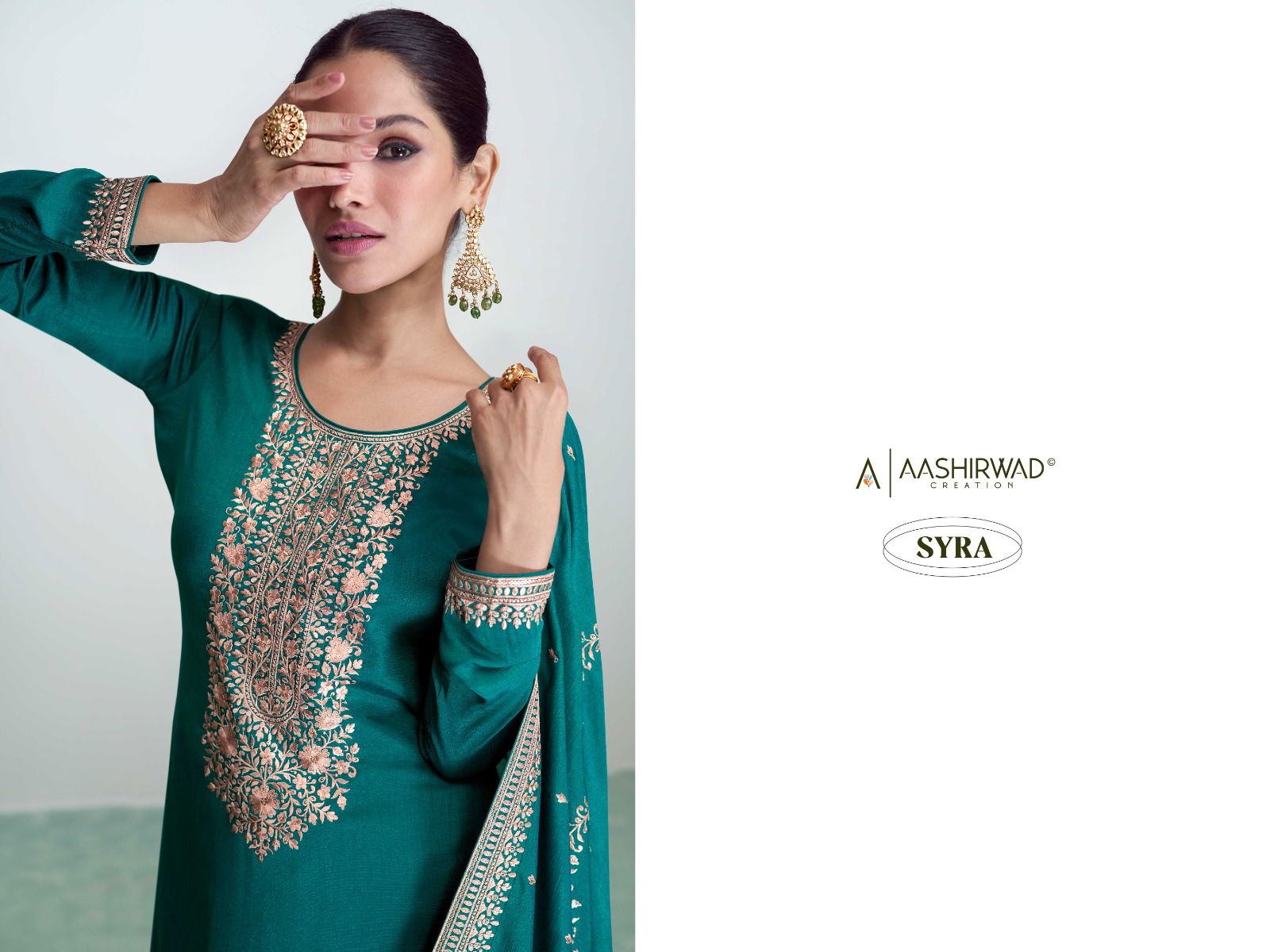 Syra By Aashirwad Premium Silk Salwar Kameez Catalog
