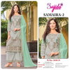 Samaira 1038 A To D By Sajida Georgette Pakistani Salwar Suits Wholesale Shop In Surat