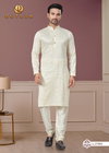 Outluk Wedding Collection Vol 27 Pure Silk Mens Kurta Pajama Wholesale Manufacturers