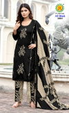All Black Vol 35 By Jt Rayon Sequence Embroidery Dress Material Orders In India