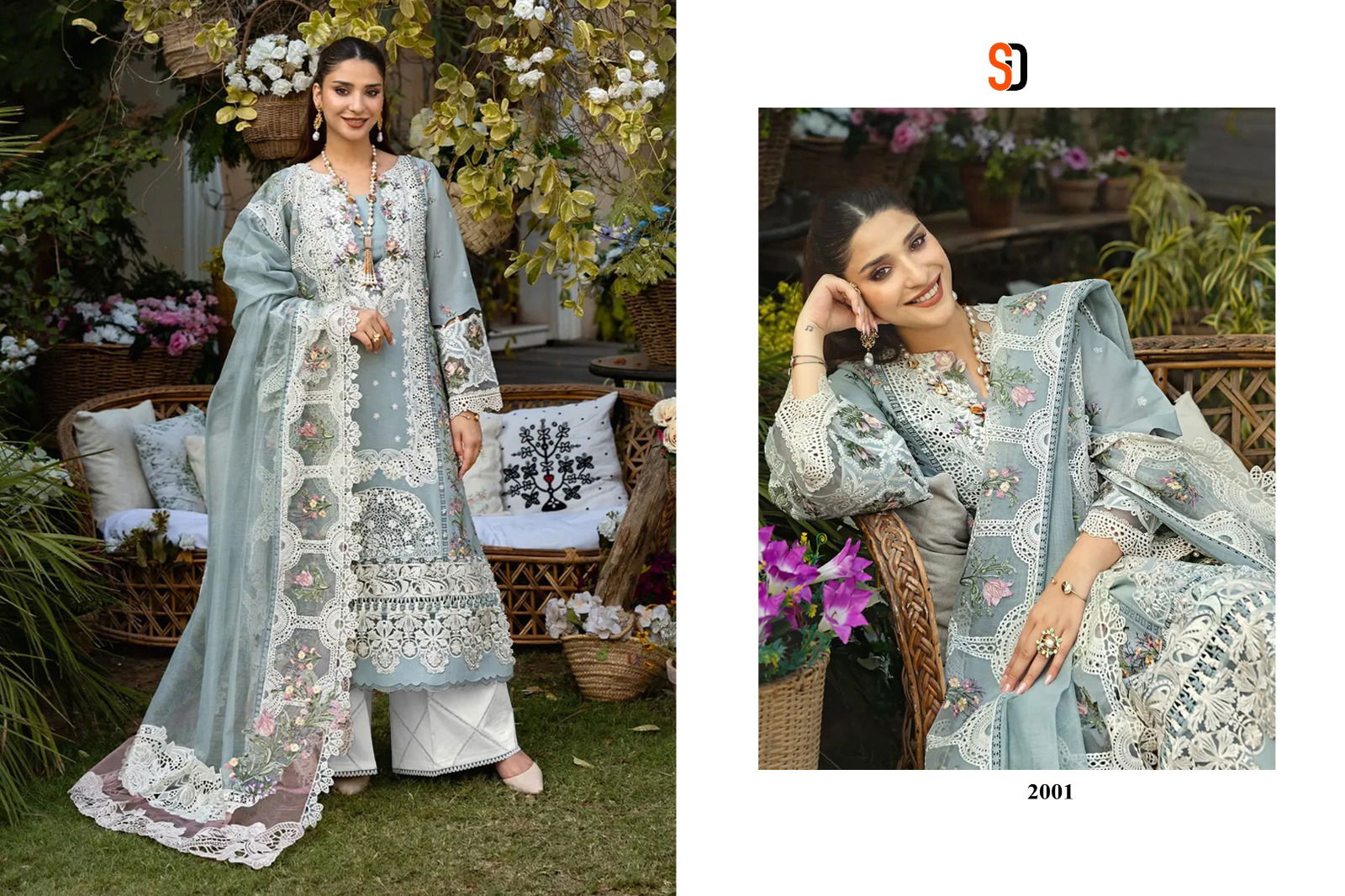 Elaf Vol 2 By Shraddha Pure Cotton Pakistani Suits Wholesale Price In Surat