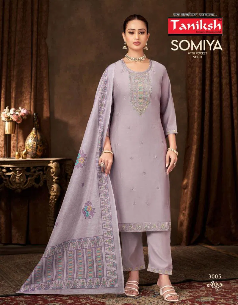 Somiya Vol 3 By Taniksh Roman Kurti Bottom With Dupatta Wholesale Online