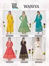 Waniya Blue Hills Rayon Foil Printed Anarkali Concept Kurti Collection