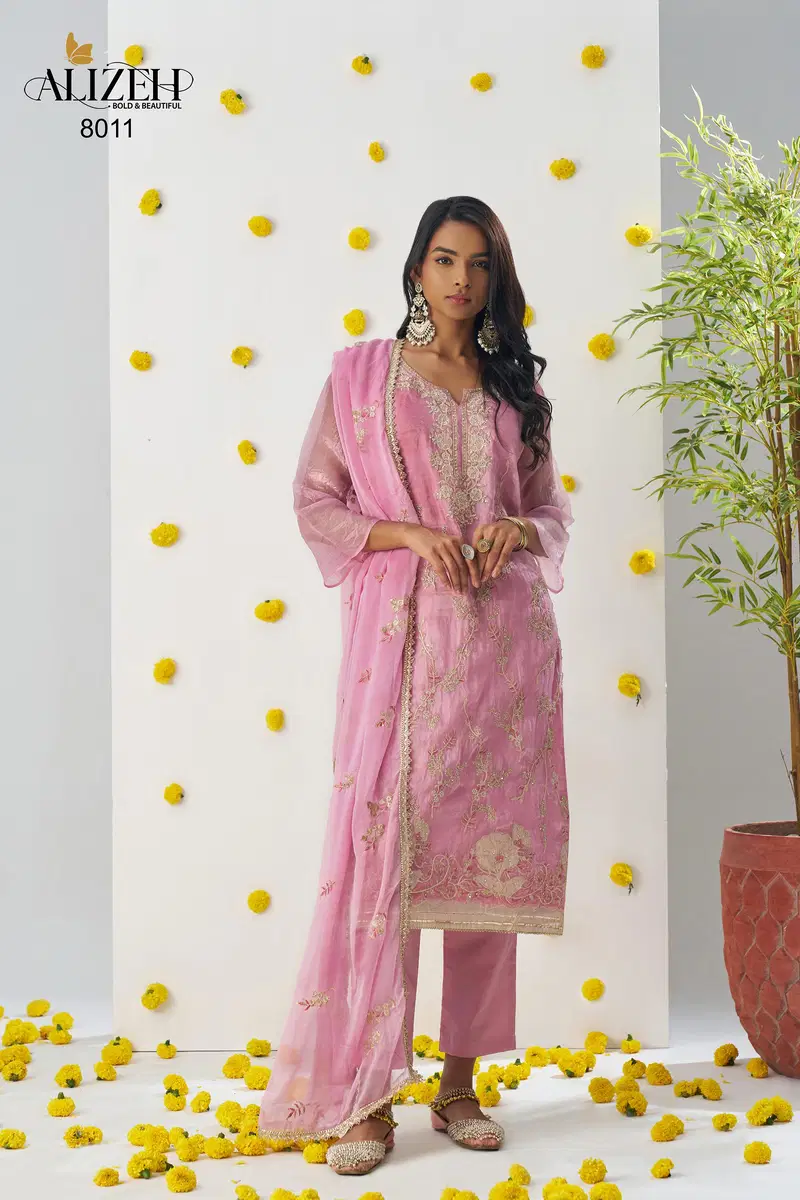 Raag By Alizeh Fancy Crush Designer Kurti With Bottom Dupatta Orders In India