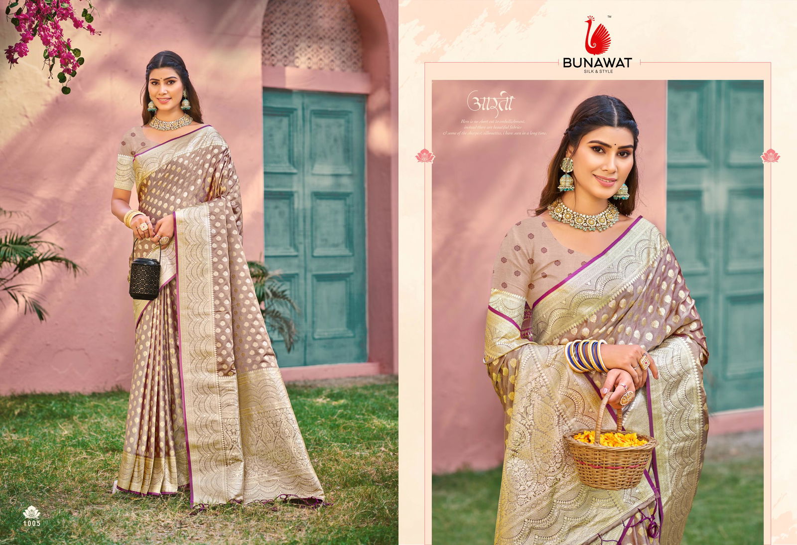 Ujwala By Bunawat Silk Wedding Wear Saree Wholesale Shop In Surat