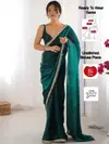 Fendy 02 Chiffon Gold Jhalar Fancy Surat Party Wear Saree Wholesale Market
