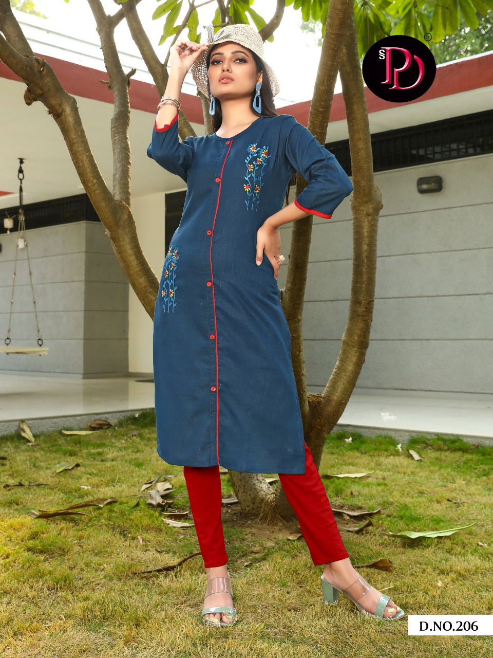 Poorvi Gunjan 2 Latest Feavy Designer Casual Wear Stylish Embroidery Kurtis Collection
