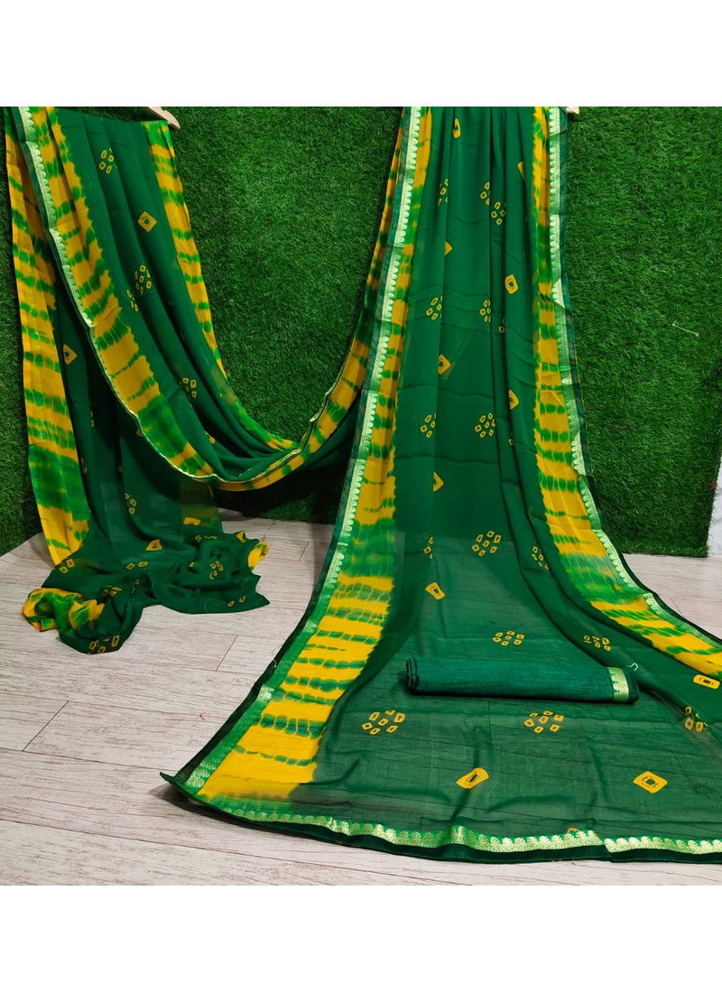 Mahek 38 Latest Fancy Casual Wear Designer Georgette Printed Saree Collection