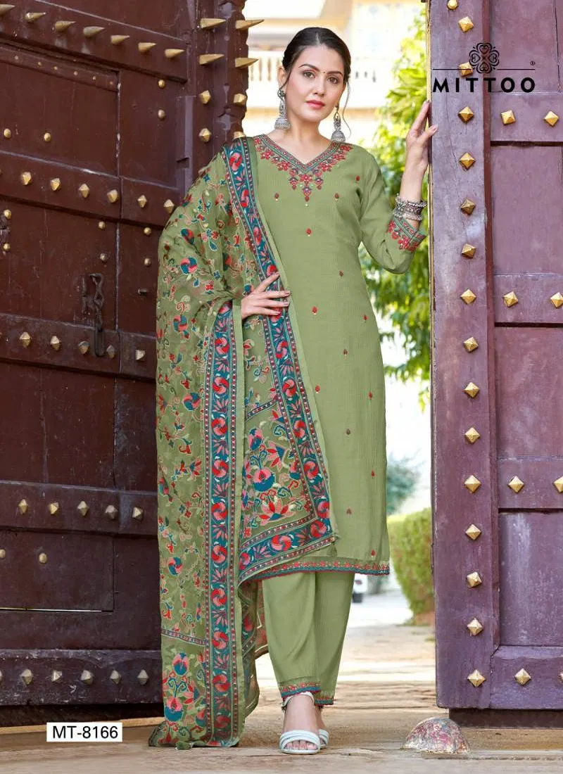 Mittoo Mt 8166 Viscose Weaving Kurti Bottom With Dupatta Best Wholesale Shop In Surat
