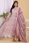 Naisha K 318 Vol 4 Cotton Anarkali Top With Bottom Dupatta Bulk Orders In India