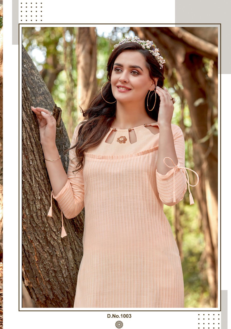 PARRA STUDIO EXPERIENCE FLUID FASHION Latest Designer Heavy Casual Wear Rayon Kurtis With Pent Collection