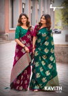 Kavith Vol 6 By LT Nc Malai Silk With Heavy Work Saree Bulk Orders In India
