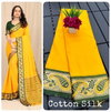 Janvi By Aab Cotton Silk Designer Saree Catalog