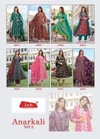 Anarkali Vol 2 By Jash Cotton Printed Anarkali Kurti Set 
