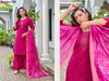 Naisha K 275 Vol 3 Cotton Embroidered Kurti With Bottom Dupatta Wholesale Market In Surat