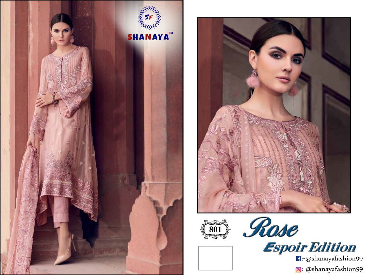 Shanaya Rose Espoir Edition Latest Designer Festive Wear Salwar Suit Collection 