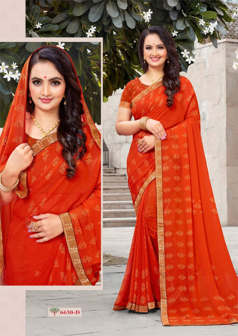 Simpola 5 Latest fancy Designer Casual Wear Weightless Printed With Diamond Saree Collection
