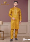 Outluk Wedding Collection Vol 27 Pure Silk Mens Kurta Pajama Wholesale Manufacturers