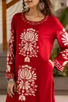 Naisha K 70 German Rayon Printed Kurti With Bottom Wholesale Price In Surat