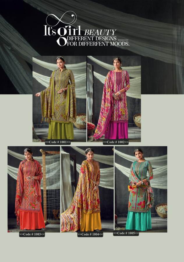 Silky 3 Ready Made Latest Fancy Designer Casual Wear Pashmina Jacquard Winter Salwar Suit Collection
