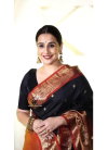 Soft Silk 6067 Banarasi Soft Silk Golden Zari Heavy Pallu Saree Wholesale Market In Surat