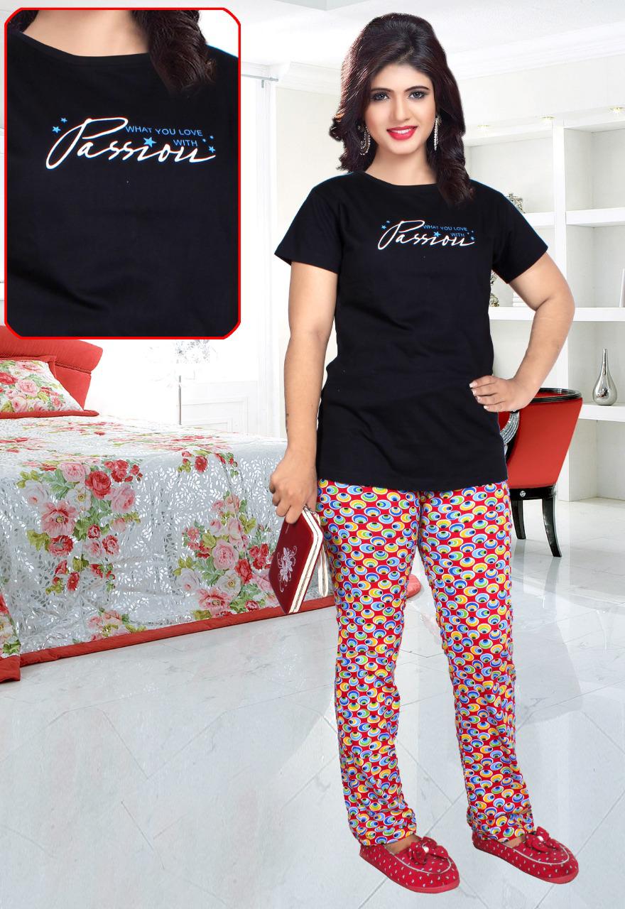 Trendy 5023 Hosiery Cotton Latest Collection Of Night Wear 