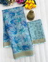 MG 419 Digital Printed Linen Non Catalog Sarees Wholesale Price In Surat