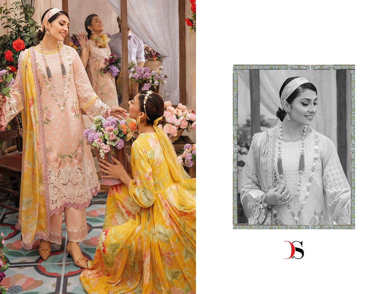 Deepsy Mushq Heavy Festive Wear Cotton Designer Pakistani Salwar Kameez