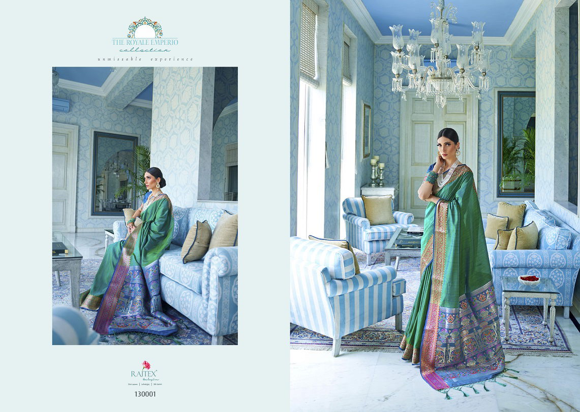 Rajtex Katariya Latest Designer Fancy Rich Look Bridal Wedding Party Wear Silk Saree Collection  