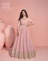 Saheen By Sayuri Viscose Jacquard Embroidered Gown With Dupatta Wholesale Online