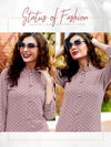 Decent Nx Fancy Latest Regular Wear Rayon Printed Designer Button Kurtis Collection