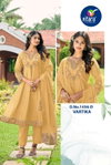 Vartika By Vitara Vichitra Silk Embroidered Readymade Suits Suppliers In India