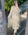 LG 1842 Embroidered Faux Georgette Readymade Suits Wholesalers In Delhi