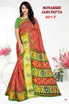 Sonakshi Jari Patta 601 Fancy Regular Wear Cotton Printed Designer Saree Collection
