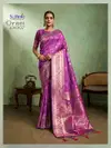 Ornet By Sethnic Dual Tone Banarasi Silk Wholesale Saree Suppliers In Mumbai
