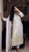 LG 1854 Embroidery Faux Georgette Readymade Suits Wholesale Online