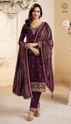 Suri By Vinay Kuleesh Velvet Embroidery Surat Salwar Kameez Wholesale Market
