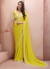 Csn Amruta Rich Look Georgette Silk Saree Online Wholesale