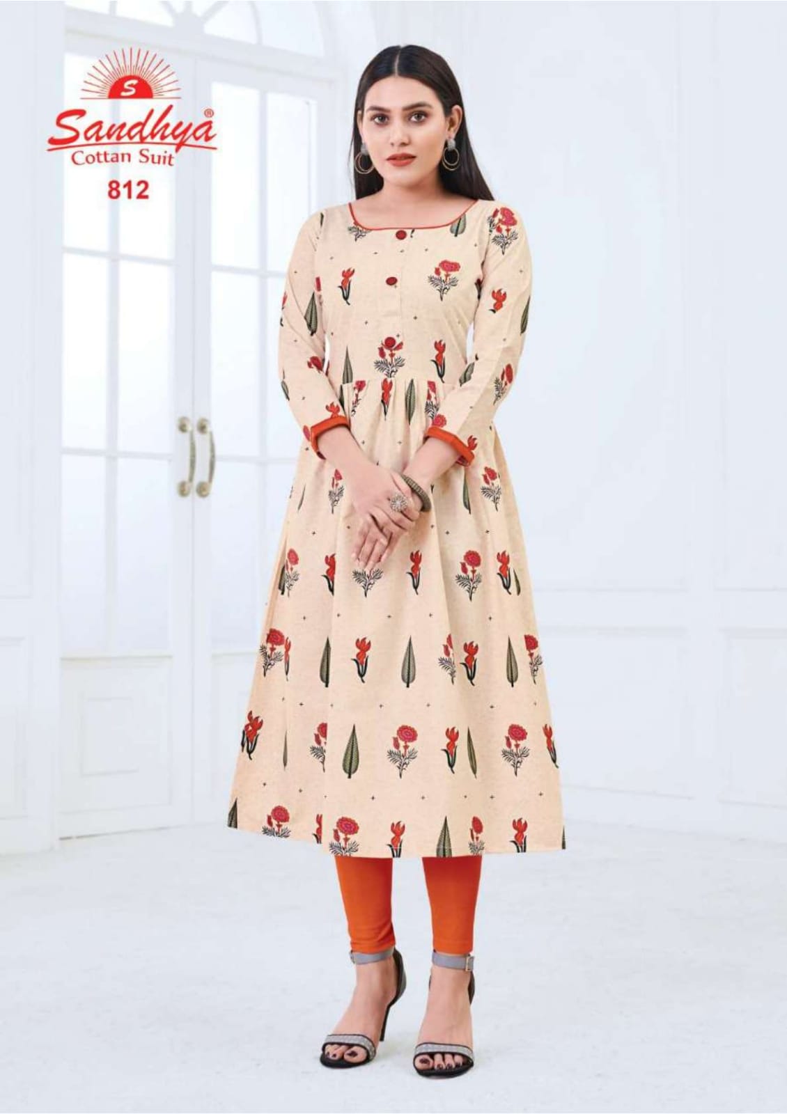 Sandhya Kalakruti 22 Latest Fancy Regular Casual Wear Cotton Printed Kurtis Collection
