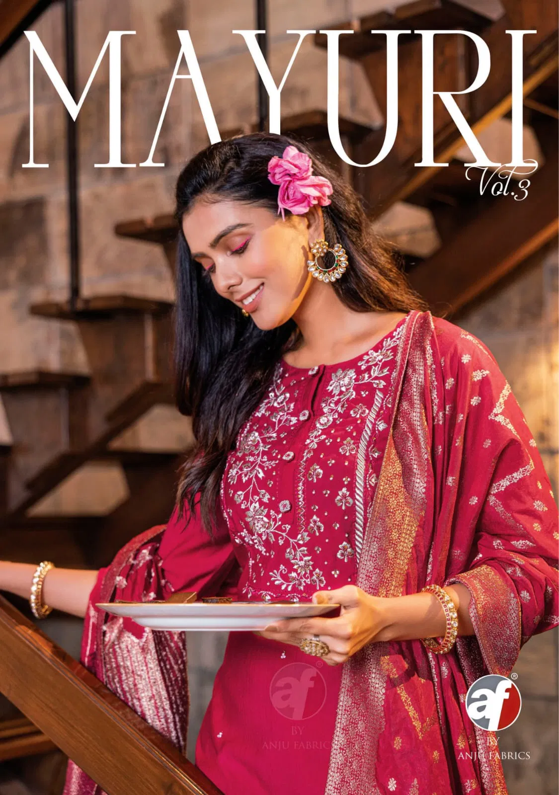 Mayuri Vol 3 By Af Kurti Pant With Heavy Dupatta Catalog