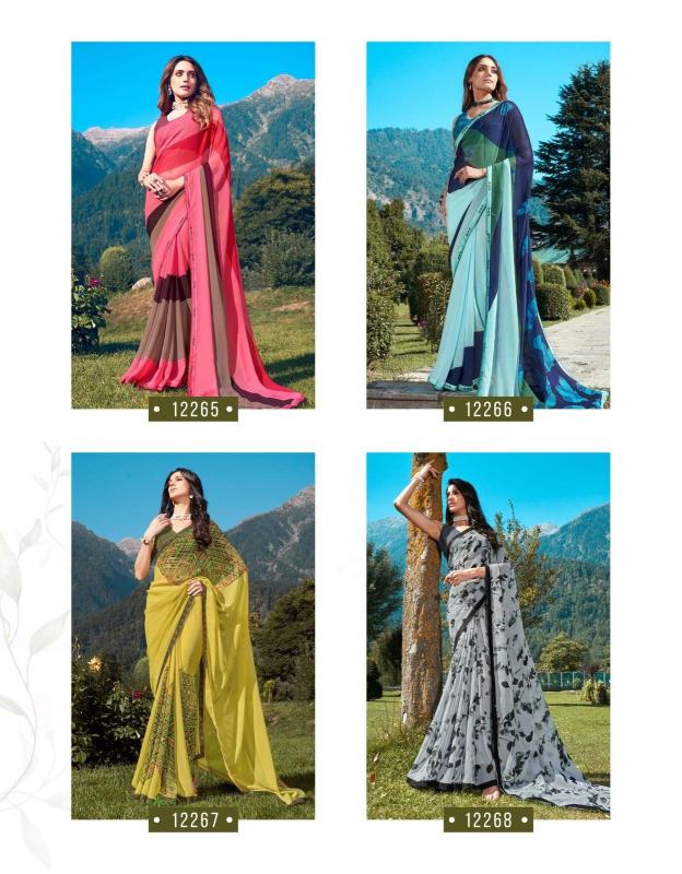 Signature Vol 20 By Sanskar Georgette Saree Wholesale Market In Surat