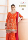 Simroo By Gulzar Premium Chinon Embroidery Readymade Suits Orders In India