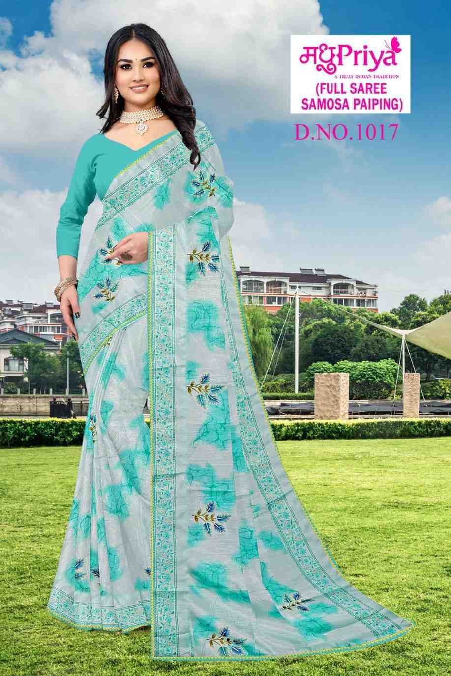 Bela 1017 Madhupriya Fancy Printed Sarees Wholesale In India