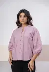 Naisha K 815 Cotton Slub Shifly Worked Bulk Ladies Top Shirt Orders In India
