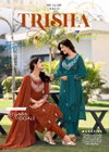Trisha By Karissa Cotton Embroidery Kurti With Bottom Dupatta Exporters In India
