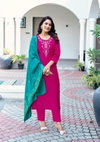 Femina Vol 1 By Vaniska Gadhwal Silk Kurti With Bottom Dupatta Wholesale Online