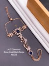 AD Diamond Silver And Rose Gold Hath Panja Accessories Catalog